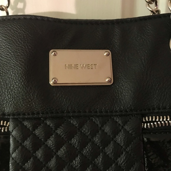 Nine West Quilted Double Strap Handbag - Picture 4 of 5